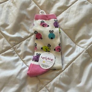 This is a pair of cute, Easter socks!!